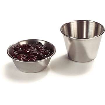 CFS Stainless Steel Sauce Cup 2.5 Ounces