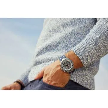 Citizen Men's Eco-Drive Promaster Sikorsky Watch, Blue Dial, Blue Rubber Strap, Atomic Timekeeping (Model: JY8156-00L)