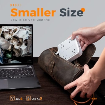 TESSAN Surge Protector Power Strip with USB Ports