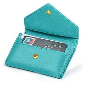 XEYOU Women's Card Case Wallet - Eco-Friendly Credit Card Holder