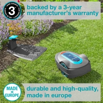 GARDENA SILENO City Robotic Lawn Mower Bluetooth 5400 Sq Ft