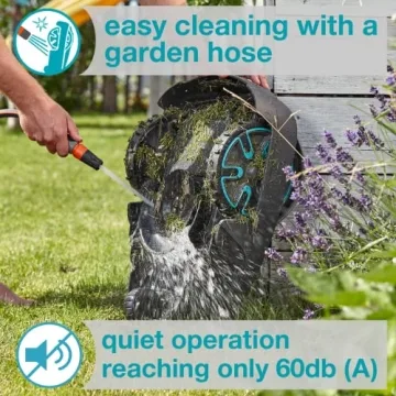 GARDENA SILENO City Robotic Lawn Mower Bluetooth 5400 Sq Ft