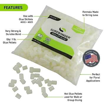 Surebonder B-2001 Skillet Glue, 1 Pound, 16 Ounce, Cream