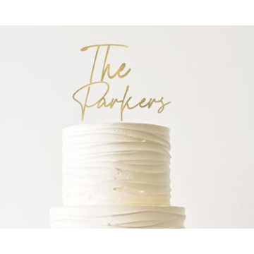 Custom Wedding Cake Toppers - Personalized Designs