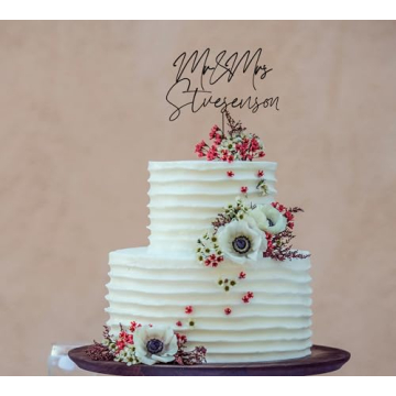 Custom Wedding Cake Toppers - Personalized Designs