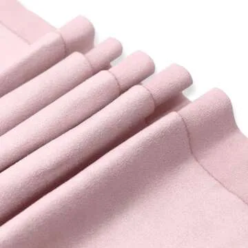 Eunzel Hot Yoga Towel, Super Absorbent Yoga Mat Towel Soft Suede Microfiber Non-Slip Towel for Bikram Pilates and Yoga Mats 72" x 26.5", Pink