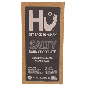 Hu Kitchen Salty Chocolate Bar - Healthy Indulgence at 2.1 OZ