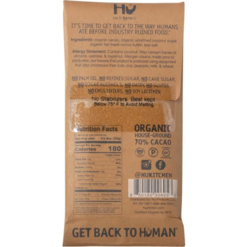 Hu Kitchen Salty Chocolate Bar - Healthy Indulgence at 2.1 OZ