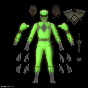 Super7 ULTIMATES! Mighty Morphin Power Rangers Green Ranger Action Figure