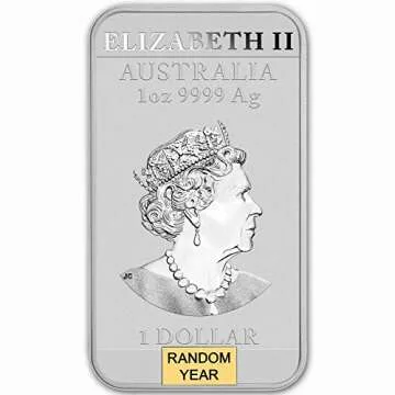 1 oz Silver Bar - Australia Perth Mint Dragon Series
