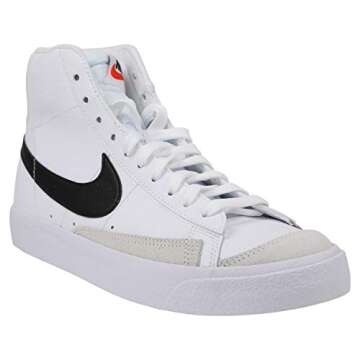 Nike Youth Blazer Mid '77 (GS) DA4086 100 White/Black - Size 5.5Y