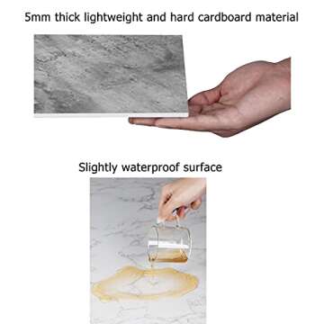 Youngerfoto Double Sided Photography Backdrop Boards Kit