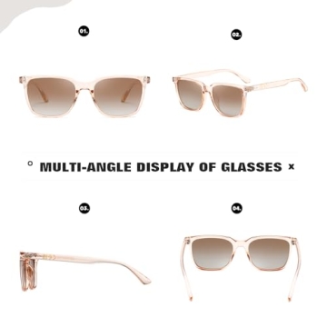 TIANYESY Polarized Sunglasses Classic Unisex Style 100% UV Protection