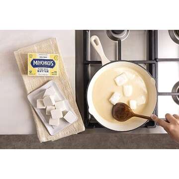 MIYOKO'S Organic Salted Vegan Butter for Cooking & Baking