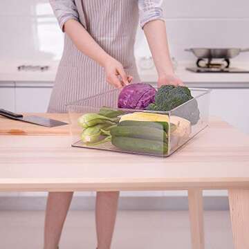 Elabo Food Storage Containers for Fresh Veggies and Fruits