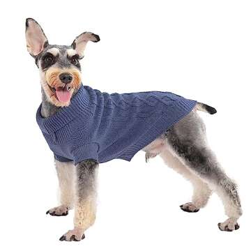Small Dog Winter Sweater for Warmth & Style