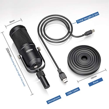 Affordable Aokeo USB Microphone for Recording and Streaming