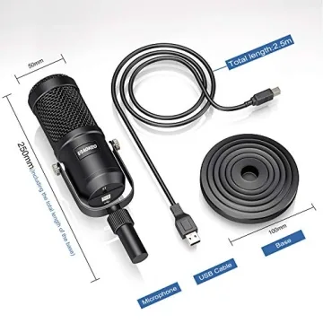 Affordable Aokeo USB Microphone for Recording and Streaming