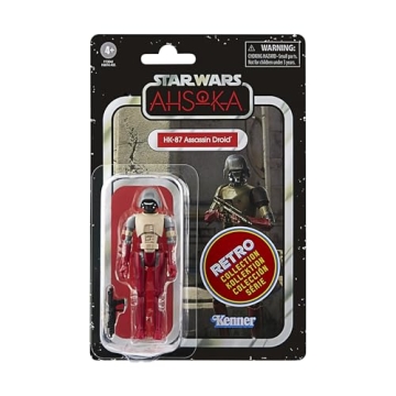 STAR WARS Retro Collection HK-87 Assassin Droid, Ahsoka 3.75-Inch Collectible Action Figures, Ages 4...