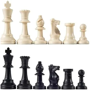 Triple Weighted Staunton Chess Pieces for All Players