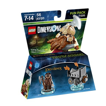LEGO Dimensions Lord of the Rings Gimli Fun Pack