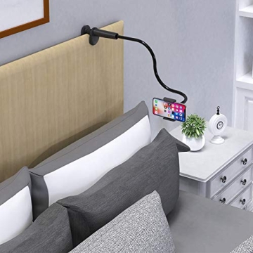SHAWE Gooseneck Phone Holder - Flexible & Adjustable Clamp