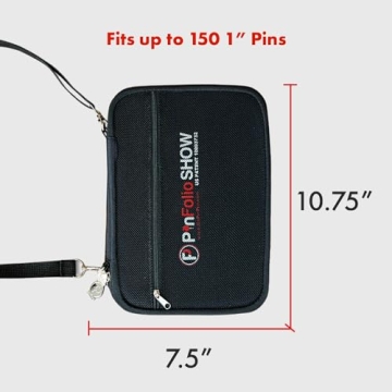 PinFolio Show Pin Display Bag for Enamel Pin Trading