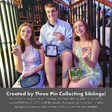 PinFolio Show Pin Display Bag for Enamel Pin Trading