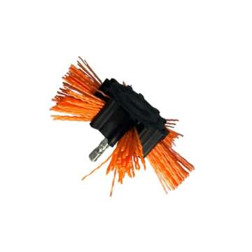 Dico 4-Inch Nyalox Flap Brush in Orange 120 Grit