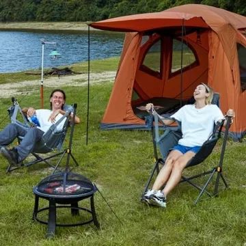 Ultimate Hammock Camping Chair with Adjustable Backrest
