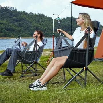 Ultimate Hammock Camping Chair with Adjustable Backrest