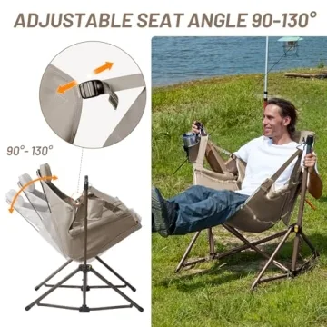Ultimate Hammock Camping Chair with Adjustable Backrest