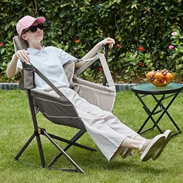 Ultimate Hammock Camping Chair with Adjustable Backrest
