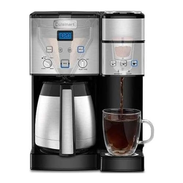 Cuisinart 10-Cup Thermal Coffee Maker & Single Serve