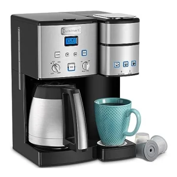 Cuisinart 10-Cup Thermal Coffee Maker & Single Serve