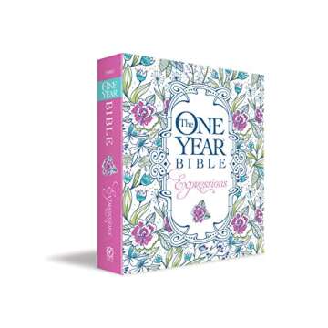 The One Year Bible Expressions NLT (Softcover, Multicolor)