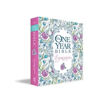 The One Year Bible Expressions NLT (Softcover, Multicolor)