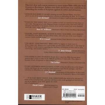 When Critics Ask: A Popular Handbook on Bible Difficulties