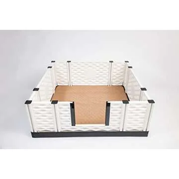 EZwhelp Reusable Dog Pee Pads - Waterproof Training Pads for Dogs - Washable & Sanitary - Rounded Corners - Laminated, Lightweight, Durable - Pet Essentials for Puppy Training and Whelping - 36" x 34"