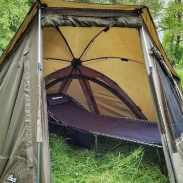 KingCamp Adjustable Padded Chaise Lounge Chair for Outdoor Comfort