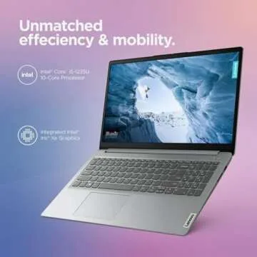 Powerful Lenovo IdeaPad Business Laptop with Intel i5, FHD Display, and Privacy Features