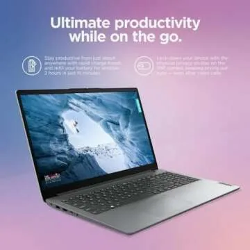 Lenovo IdeaPad Laptop 15.6" FHD Intel i5-1235U 8GB RAM