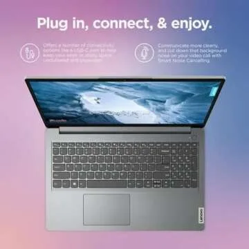 Lenovo IdeaPad Laptop 15.6" FHD Intel i5-1235U 8GB RAM
