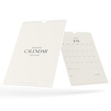 Karto Wall Calendar 2025 Minimalist Planning Tool for Every Space