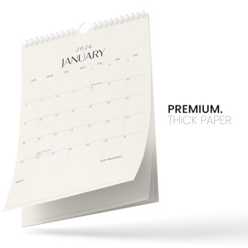 Karto Wall Calendar 2025 Minimalist Planning Tool for Every Space
