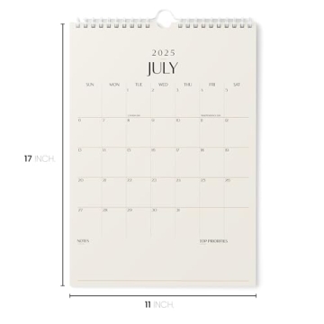 Karto Wall Calendar 2025 Minimalist Planning Tool for Every Space
