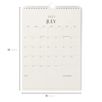 Karto Wall Calendar 2025 Minimalist Planning Tool for Every Space