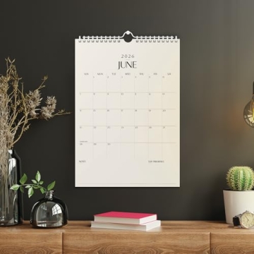 Karto Wall Calendar 2025 Minimalist Planning Tool for Every Space