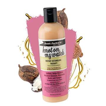 Aunt Jackie's Curls and Coils Knot On My Watch Instant Hair Detangling Therapy for Natural Curls, Co...