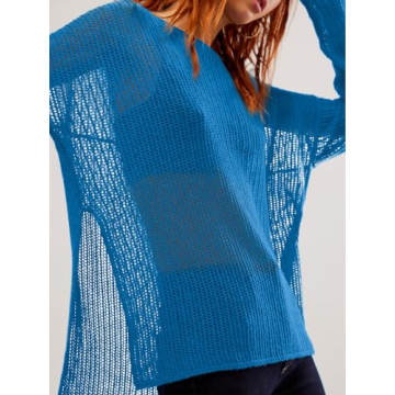 Stylish SuperPrity Crochet Knit Sweater for Summer Wear